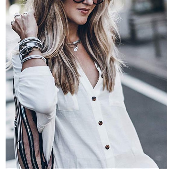 TOMICKA Boyfriend Shirt Dress - Picture 4 of 8